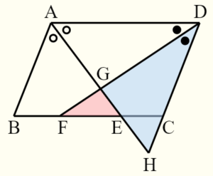 三角形の相似を証明する応用問題 １ 数学基礎トレーニングルーム